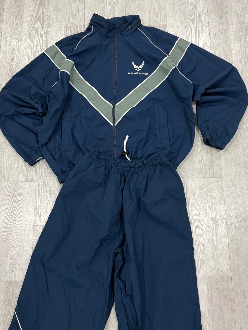 Vintage US Air Force PTU Tracksuit Set Large/Regular Skilcraft
